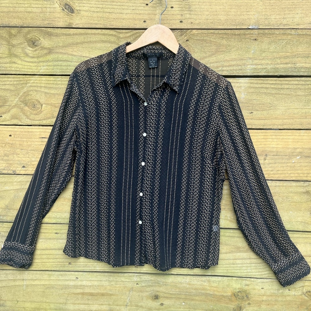 🖤 100% Silk Minimalist Blouse 🖤
